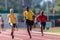 Athletics Teenagers Sprint