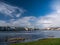 Athlone bridge and river at day