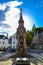 Atholl Memorial Fountain at the market place in Dunkeld, Perth a