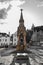 Atholl Memorial Fountain at the market place in Dunkeld, Perth a