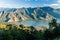 Atitlan lake in Guatemala. The closest village is San Pedro, picture taken from San Pedro volcan