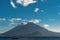 Atitlan Lake in Guatemala. Volcano in Background. Lake Atitlan is the deepest lake in all of Central America with a maximum depth