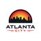 Atlanta city logo design