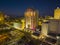 Atlantic City aerial view at night, NJ, USA