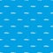 Atlantic mackerel, Scomber scombrus pattern seamless blue