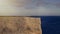 Atlantic ocean and cliffs in Sagres. Portugal Algarve