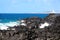 Atlantic ocean coast on Azores, Portugal