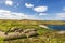 Atlantic Ocean landscapes from Gearrannan black house village, Carloway, Isle of Lewis, Scotland