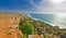 Atlantic Ocean from a steep bank in Morocco