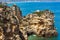 Atlantic rocky coastline (Ponta da Piedade, Lagos, Algarve, Port