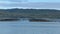 Atlantic salmon pens in macquarie harbour, tasmania