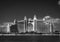 The atlantis dubai in black and white