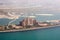 The Atlantis Palm helicopter view