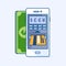 ATM cash machine smartphone mobile refill cash on credit card
