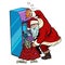 ATM pours out money, Santa Claus gets a Christmas holiday bonus