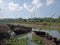 The atmosphere around the ship on Lake Rawa Pening when the Ambarawa Museum tourist train passes