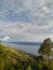 The atmosphere of the hills on the edge of Lake Toba