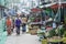 The atmosphere in the market in Taunggyi, Myanmar, taken on 23 September 2016.