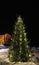 An atmospheric Christmas tree