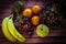 Atmospheric shot of various fruits - concept of healthy lifestyle