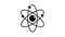Atom icon animation