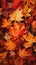 A atom leaf Vibrant Fall Wallpaper for iphone