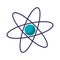 Atom science symbol