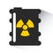 Atomic nuclear industry icon