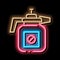 Atomizer Tool neon glow icon illustration