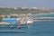Atop view of Tomis port Constanta Romania