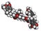 Atracurium skeletal muscle relaxant drug. Used as adjuvant in anesthesia and to induce skeletal muscle relaxation during surgery