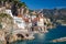 Atrani, Italy on the Amalfi Coast