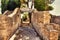 Atrium of the Domus del Protiro with polychrome mosaic floor - Ostia Antica