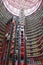 The atrium and the skylight of James R. Thompson Center, Chicago, Illinois, USA