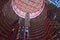 The atrium and the skylight of James R. Thompson Center, Chicago, Illinois, USA