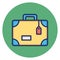 Attache, baggage Vector Icon which can easily edit