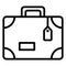 Attache, baggage Vector Icon which can easily edit