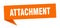 attachment banner. attachment speech bubble.