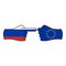 attack russia defense eu hand gesture colored icon. Elements of flag illustration icon. Signs and symbols can be used for web,