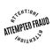Attempted Fraud rubber stamp
