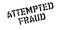 Attempted Fraud rubber stamp