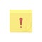 Attention comment message note task icon