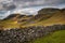 Attermire Scar above Settle in the Dales