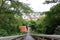 Attractions on the stairs up and down Wat Khao Kob or Wat Woranat Banphot, Nakhon Sawan Province, Thailand