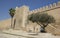 Attractions in Tunisia. Fortress city wall.