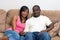Attractive African american couple