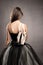 Attractive ballerina with one\'s back turned