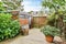 Attractive courtyard of the house