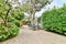 Attractive courtyard of the house