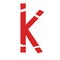 Attractive Letter K Logo Design